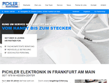 Tablet Screenshot of pichler-elektronik.de